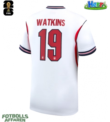 England Ollie Watkins #19 Hemmatröja VM 2026 Kortärmad